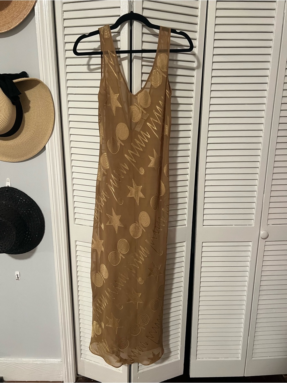 Vintage Victoria's Secret Gold Slip Dress